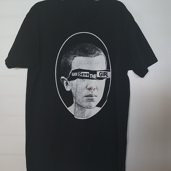 Stranger Things God save the girl men's graphic t-shirt size L - Picture 3 of 4